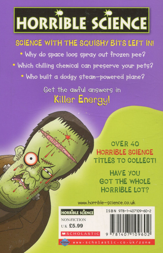 Паперова книга «Killer Energy», автор Нік Арнольд - фото №1