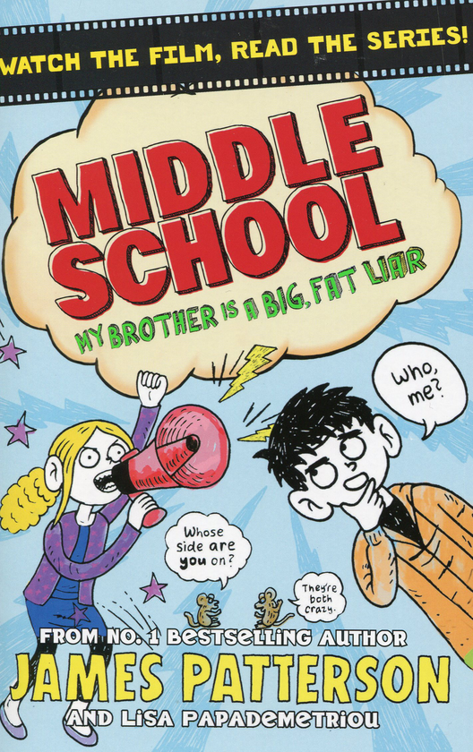 Паперова книга «Middle School. My Brother is a Big, Fat Liar», автор Джеймс Паттерсон - фото №1