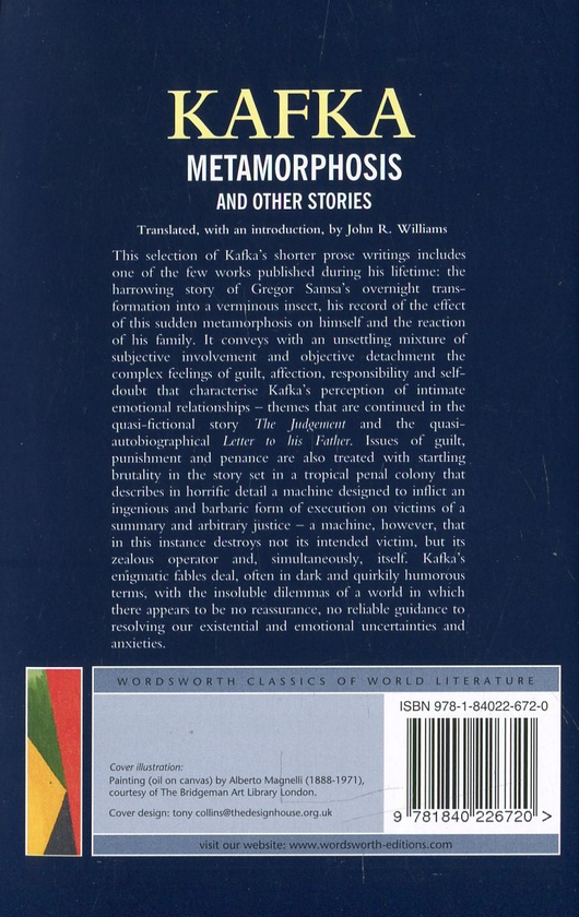Паперова книга «Metamorphosis and Other Stories», автор Франц Кафка - фото №1