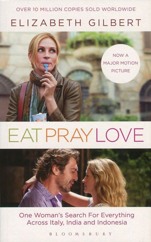 Бумажная книга «Eat, Pray, Love», автор Элизабет Гилберт - фото №1