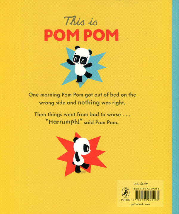 Паперова книга «Pom Pom Gets the Grumps», автор Софі Хенн - фото №1