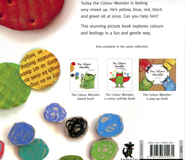 Бумажная книга «The Colour Monster», автор Анна Лленас - фото №1