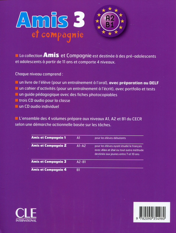 Бумажная книга «Amis ET Compagnie: Guide Pedagogique 3 (French Edition)», автор Колетт Самсон - фото №1