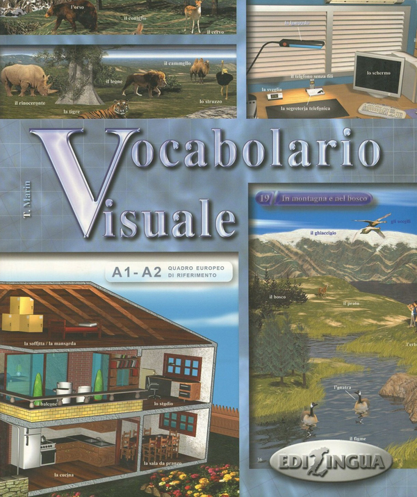 Бумажная книга «Vocabolario Visuale. A1-A2», автор Телис Марин - фото №1