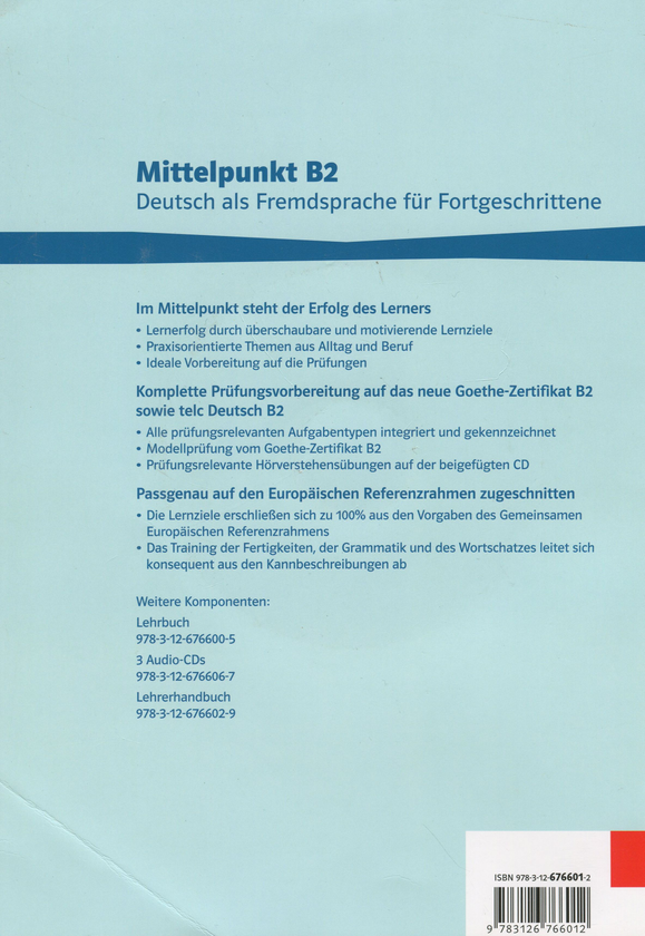 [object Object] «Mittelpunkt neu B1+. Lehr- und Arbeitsbuch (+ CD-ROM)», авторів Брігіт Браун, Надя Фюгерт, Сандра Хохманн, Стефані Денглер - фото №2 - мініатюра