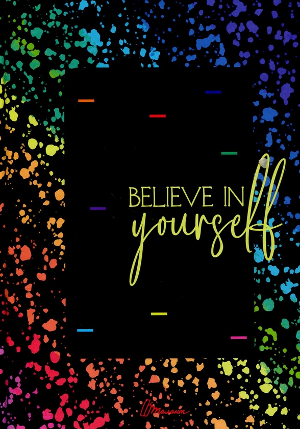 Бумажная книга «Мотиваційний щоденник Believe in yourself» - фото №1