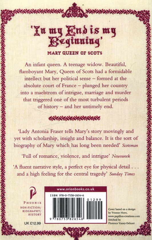 Паперова книга «Mary Queen of Scots», автор Антонія Фрейзер - фото №1