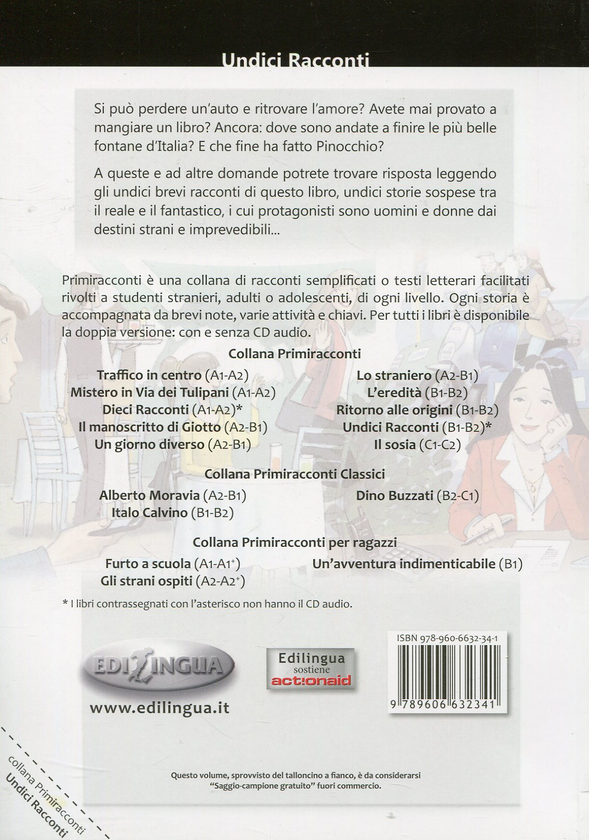Бумажная книга «Primiracconti. Nuovo Progetto italiano 2. Undici Racconti», автор Марко Доминиси - фото №1