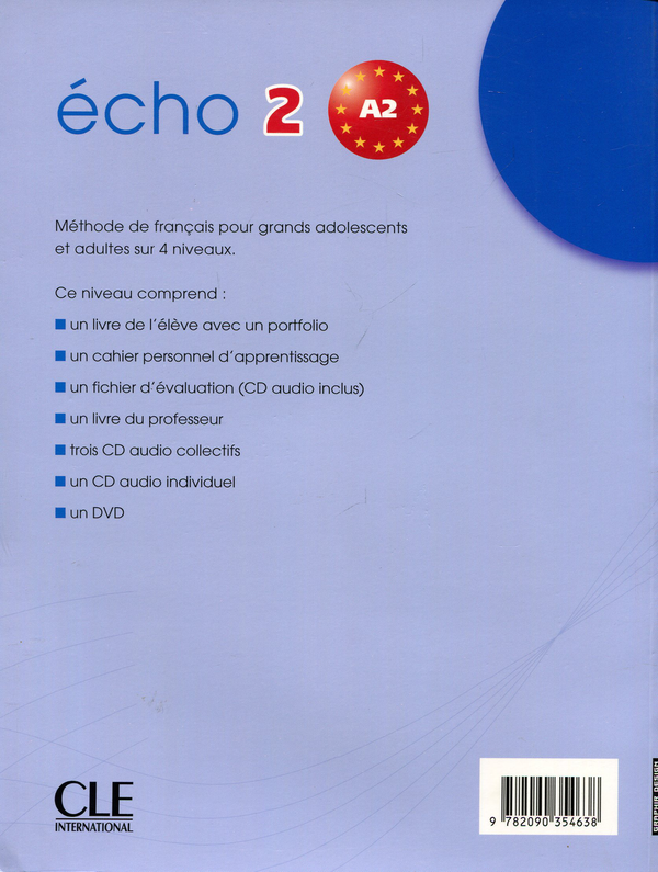 Бумажная книга «Echo 2 Livre Du Professeur (French Edition) », авторов Джеки Жирарде, Мартин Стирман - фото №1
