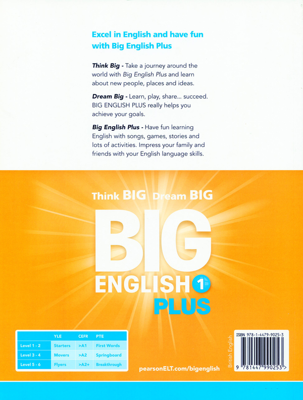 Бумажная книга «Big English Plus. Level 1. Pupil's Book», авторов Марио Херера, Кристофер Круз - фото №1