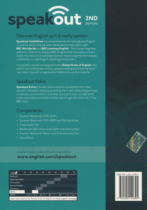 [object Object] «Speakout (2nd Edition) Starter Flexi 1 (Split Edition: Coursebook & Workbook)», авторів Стів Оукс, Френсіс Елес - фото №2 - мініатюра