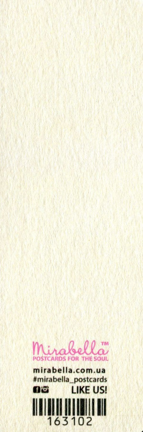 «Закладка для книг Mirabella Postcards Reading is my love (163102)», бренду Mirabella Postcards - фото №1