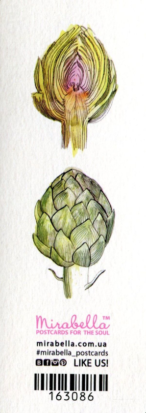 «Закладка для книг Mirabella Postcards Botanical (163086)», бренду Mirabella Postcards - фото №1