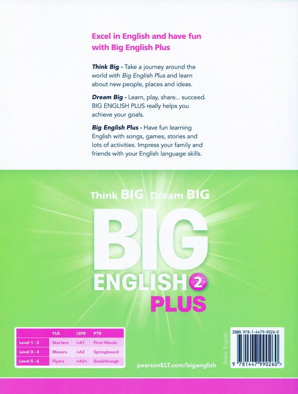 Бумажная книга «Big English Plus. Level 2.Pupil's Book», авторов Марио Херера, Кристофер Круз - фото №1
