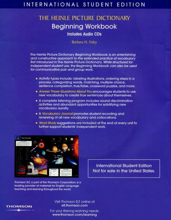 Бумажная книга «Heinle Picture Dictionary. Beginning Workbook (+ CD)», автор Барбара Фоули - фото №1