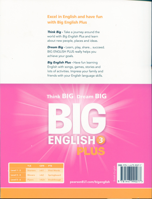 Бумажная книга «Big English Plus. Level 3. Pupil's book», авторов Марио Херера, Кристофер Круз - фото №1