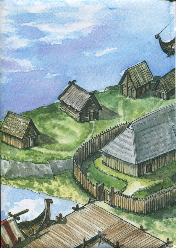 Бумажная книга «Міста та фортеці вікінгів: від Ірландії до Волги», автор Александр Бондар - фото №1