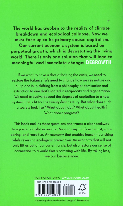 Бумажная книга «Less is More: How Degrowth Will Save the World», автор Джейсон Хикель - фото №1