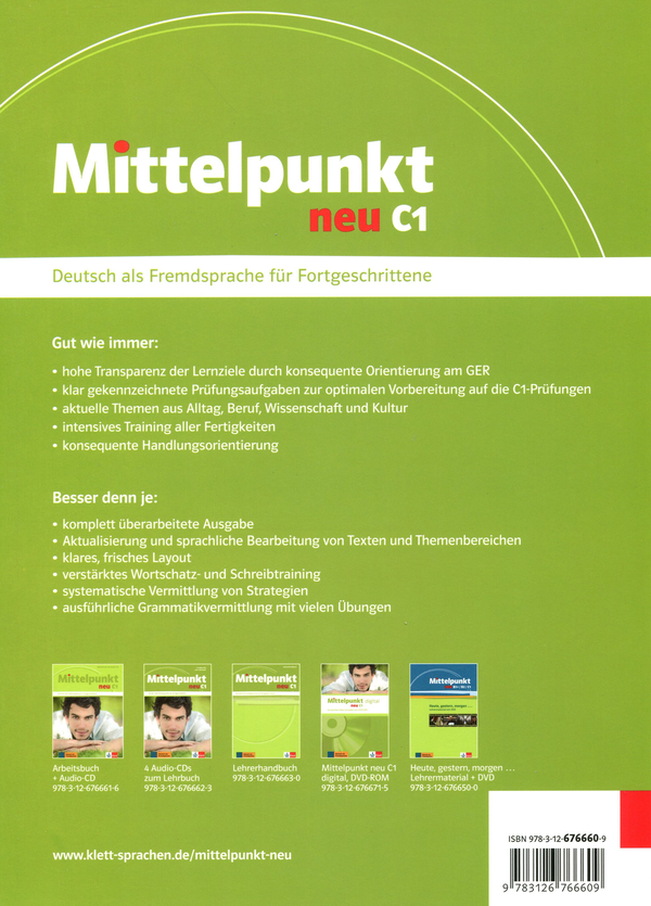 Бумажная книга «Mittelpunkt neu C1. Lehrbuch», авторов Ренате Кёль-Кун, Ильза Сандер, Клаус Мауч, Даниэла Шмайзер, Хайдрун Тремп Соарес - фото №1