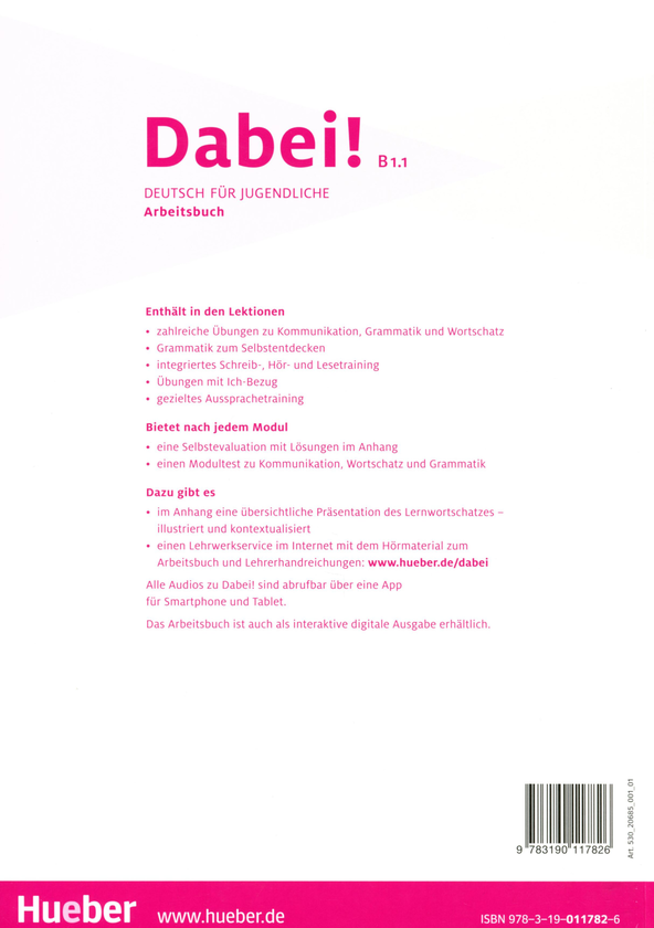 [object Object] «Dabei! B1.1 Arbeitsbuch», авторів Джозеф Альберті, Зігфрід Баттнер, Габріеле Копп - фото №2 - мініатюра