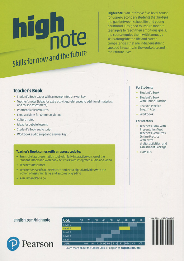 Бумажная книга «High Note 4 Teacher's Book (+ Online App)», автор Лиза Дарранд - фото №1