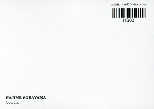  «Открытка Hajime Sorayama — Cowgirl (HS02)», бренда Artistic Card - фото №1