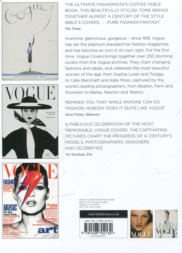 Паперова книга «Vogue Covers. On Fashion's Front Page» - фото №1