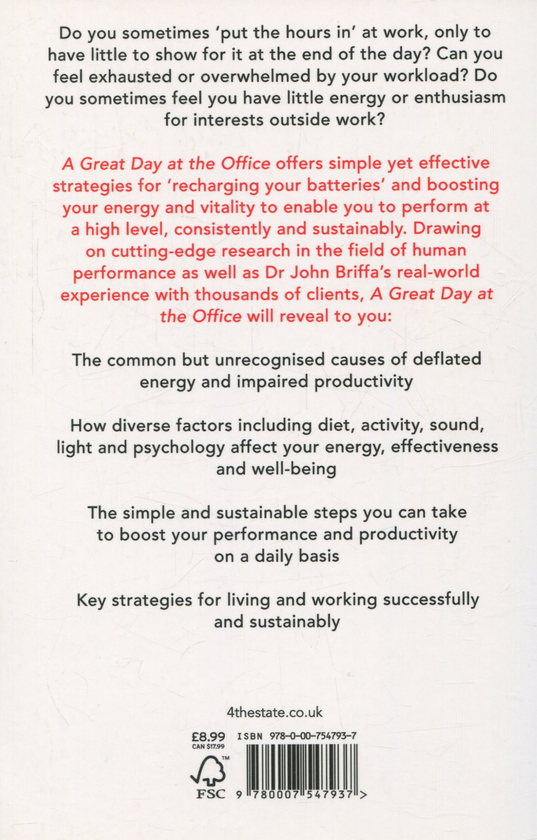 Бумажная книга «A Great Day at the Office», автор Джон Бриффа - фото №1