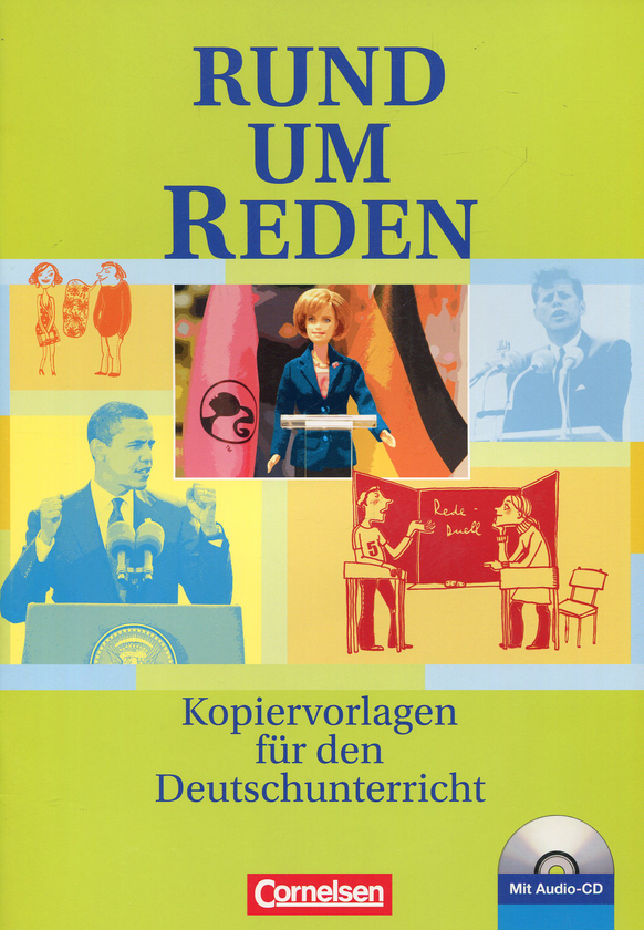 Бумажная книга «Rund um Reden: Sekundarstufe I. Kopiervorlagen mit CD» - фото №1