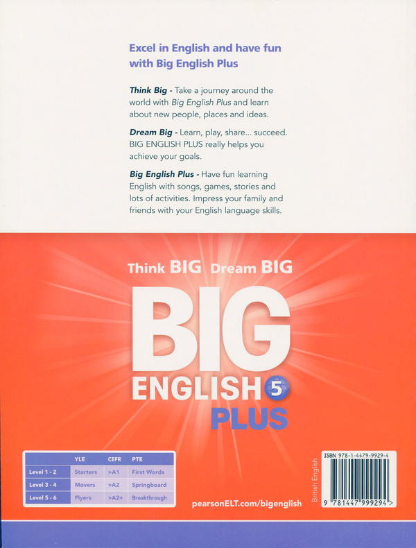 Бумажная книга «Big English Plus. Level 5. Pupil's book», авторов Марио Херера, Кристофер Круз - фото №1