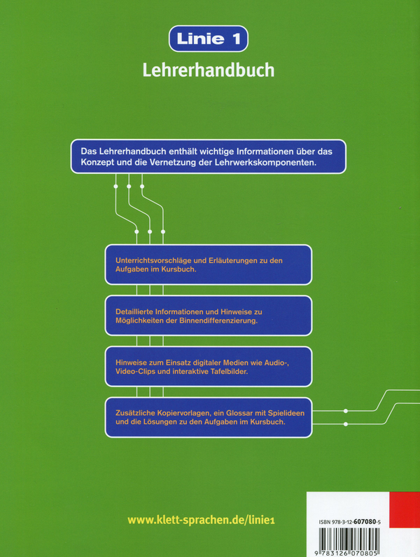 Паперова книга «Linie 1, A2. Deutsch in Alltag und Beruf. Lehrerhandbuch», автор Катя Вірт - фото №1