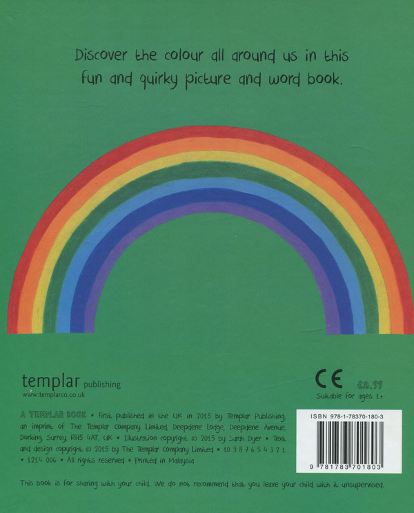Бумажная книга «The Book of Colours», автор Сара Дюер - фото №1