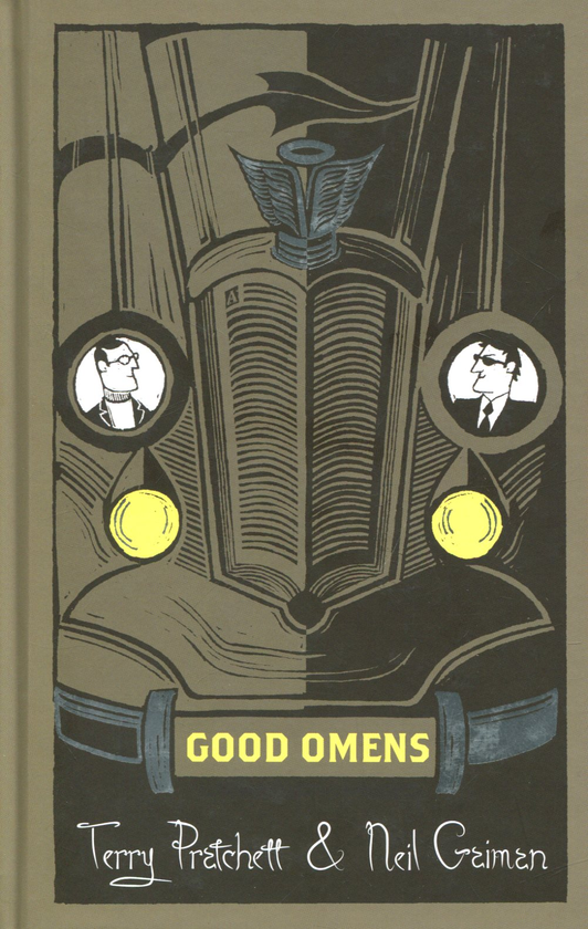 Паперова книга «Good Omens», авторів Террі Пратчетт, Ніл Ґейман - фото №1