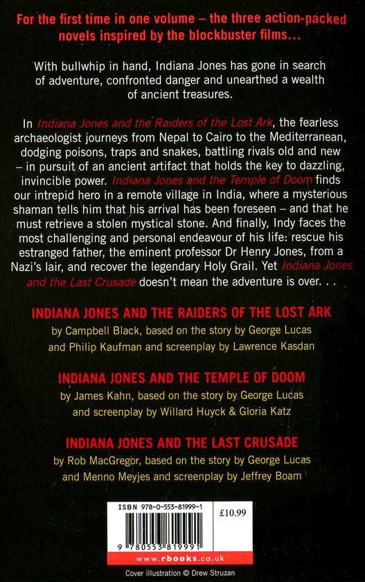 Бумажная книга «The Adventures of Indiana Jones», авторов Роб МакГрегор, Джеймс Кан, Кэмпбелл Блек - фото №1
