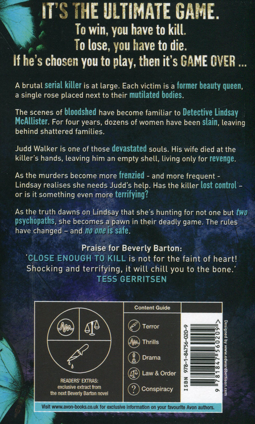Бумажная книга «The Dying Game», автор Беверли Бартон - фото №1