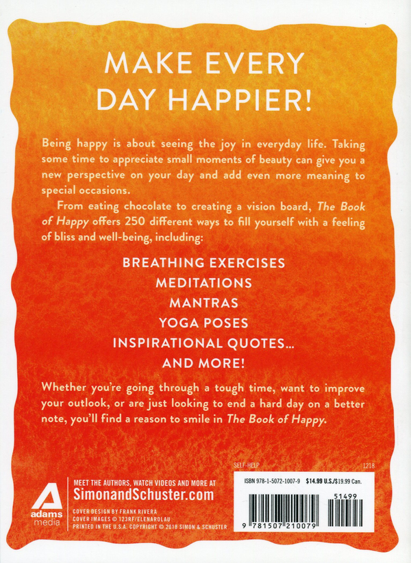Бумажная книга «The Book of Happy. 250 Ways to a Happier You» - фото №1