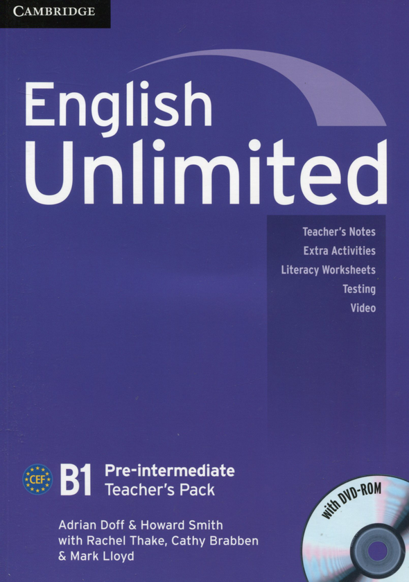 Бумажная книга «English Unlimited Pre-intermediate Teacher's Pack (+ DVD-ROM)», автор Эдриан Дофф - фото №1