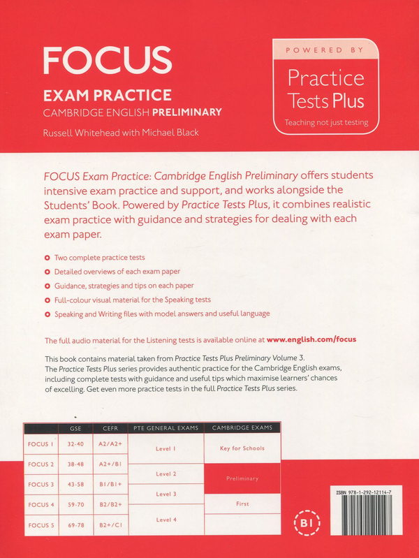 [object Object] «Focus. Exam Practice. Cambridge English Preliminary» - фото №2 - мініатюра