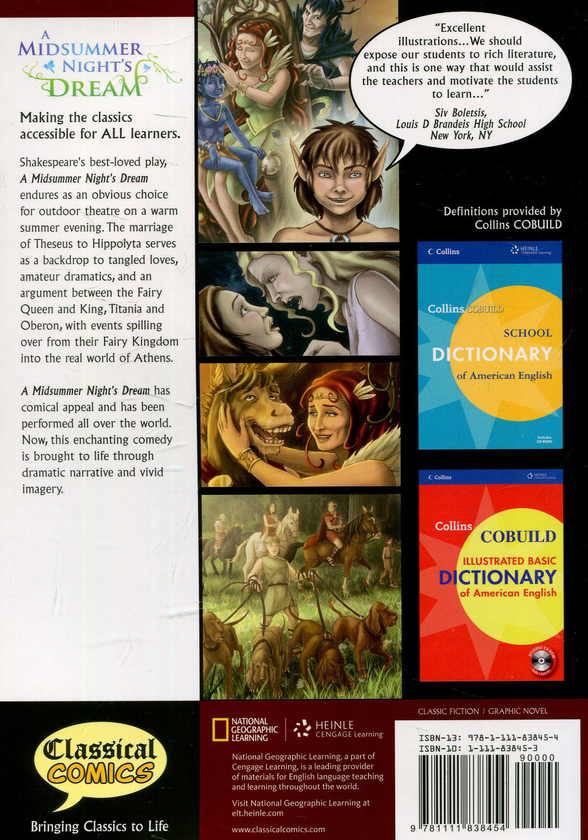 Бумажная книга «A Midsummer Night's Dream: Classic Graphic Novel Collection» - фото №1