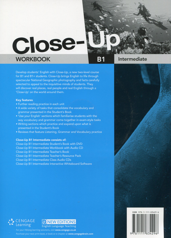 Паперова книга «Close-Up B1 Workbook with Audio CD» - фото №1