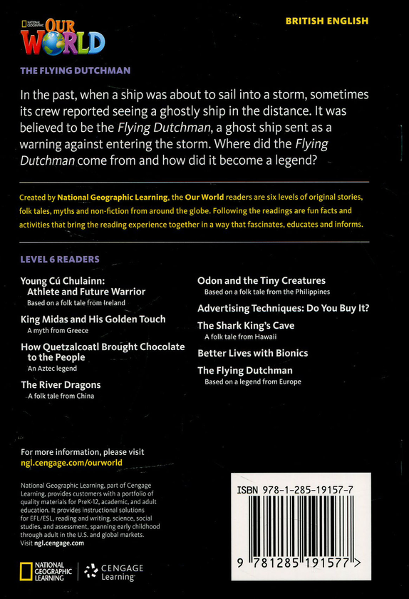 Бумажная книга «Our World Readers: The Flying Dutchman: British English» - фото №1