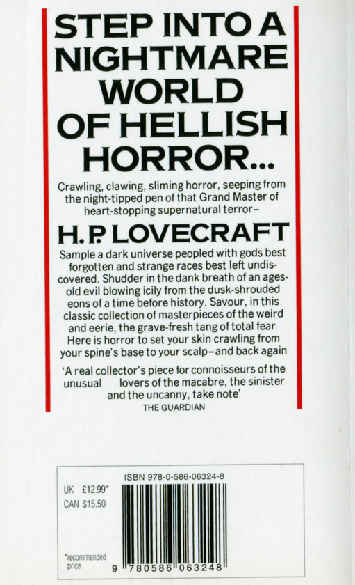 Бумажная книга «The H.P. Lovecraft Omnibus 2. Dagon and Other Macabre Tales», автор Говард Лавкрафт - фото №1