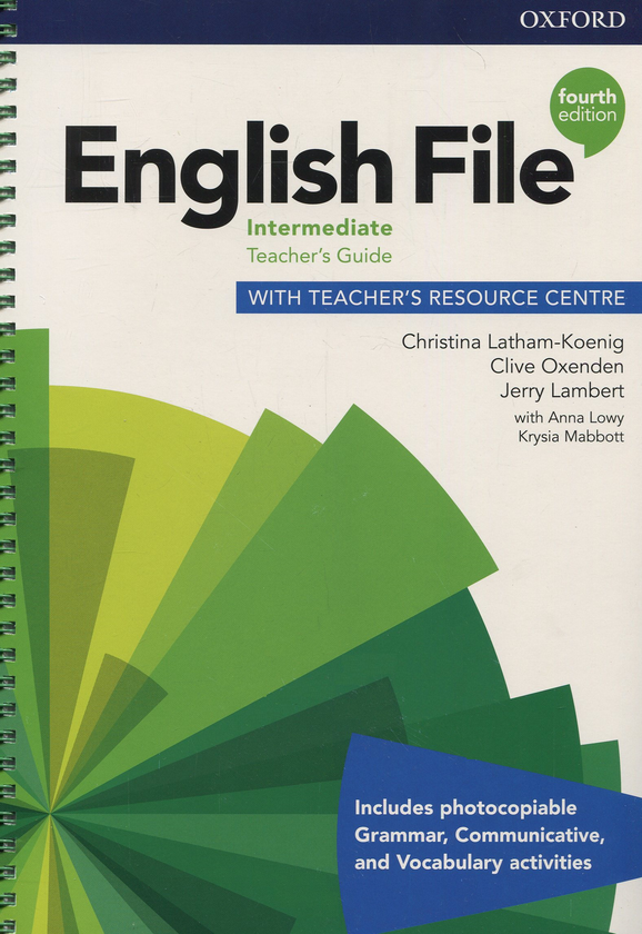 [object Object] «English File: Intermediate: Teacher's Guide with Teacher's Resource Centre», авторів Клайв Оксенден, Крістіна Латам-Кеніґ, Кейт Чомакі - фото №1