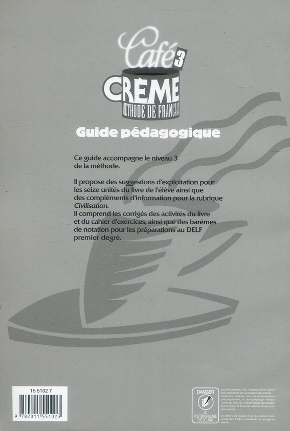 Бумажная книга «Cafe Creme 3. Guide Pedagogique», автор Сильвия Понс - фото №1
