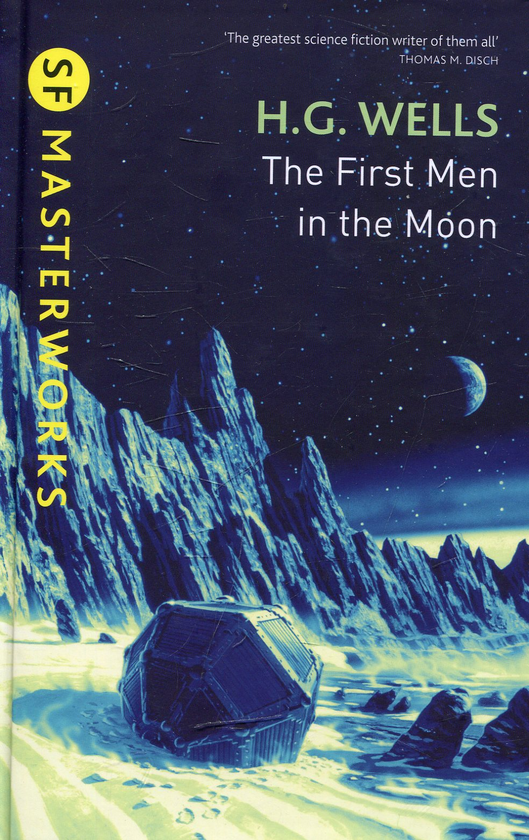 Бумажная книга «The First Men in the Moon», автор Герберт Уэллс - фото №1