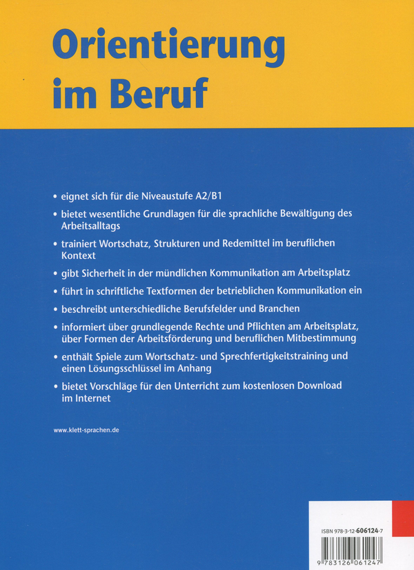 Паперова книга «Orientierung im Beruf», авторів С’юзан Кауфманн, Лутц Рорманн, Петра Шаблевськи-Кавус - фото №1