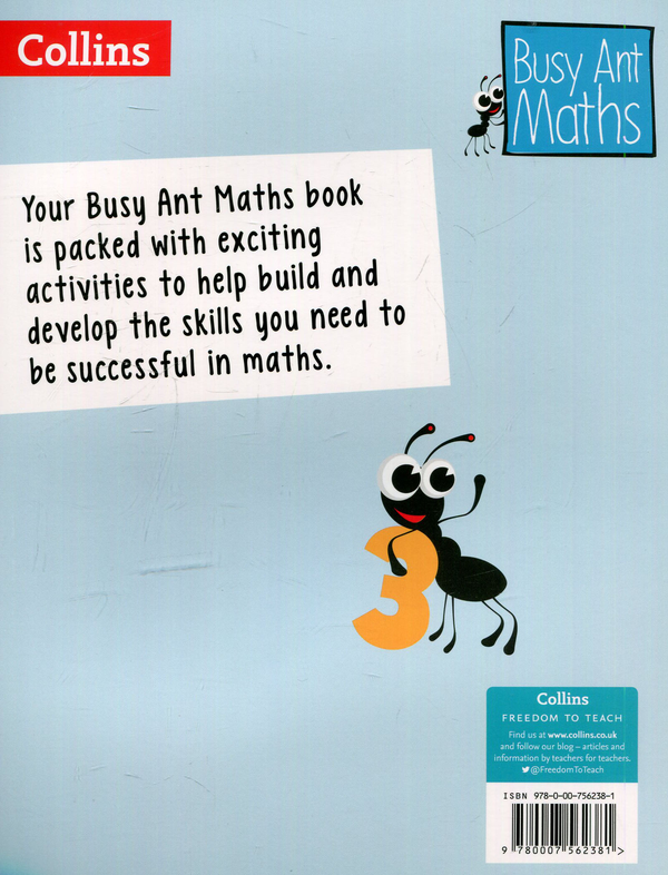 Паперова книга «Busy Ant Maths - Pupil Book 3B» - фото №1
