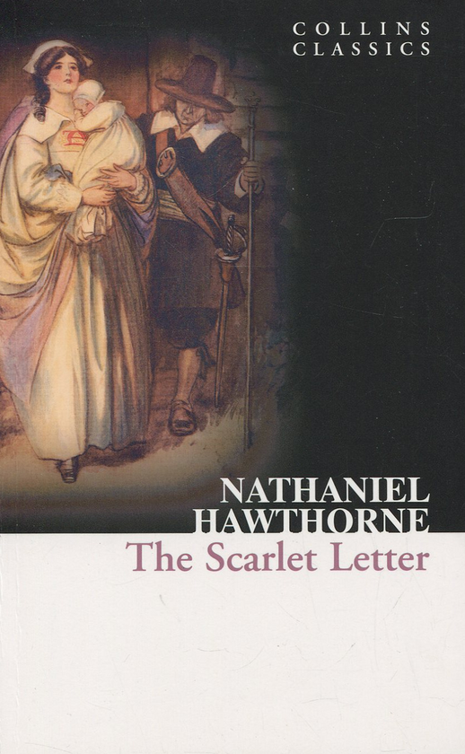 Паперова книга «The Scarlet Letter», автор Натаніель Готорн - фото №1