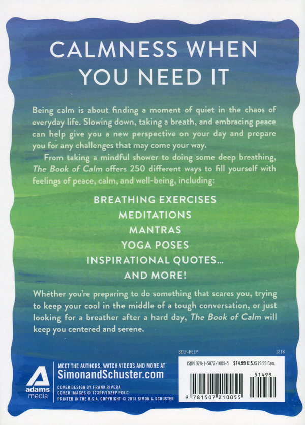 Паперова книга «The Book of Calm. 250 Ways to a Calmer You» - фото №1