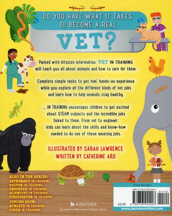 Паперова книга «Vet in Training», автор Кат Ард - фото №1